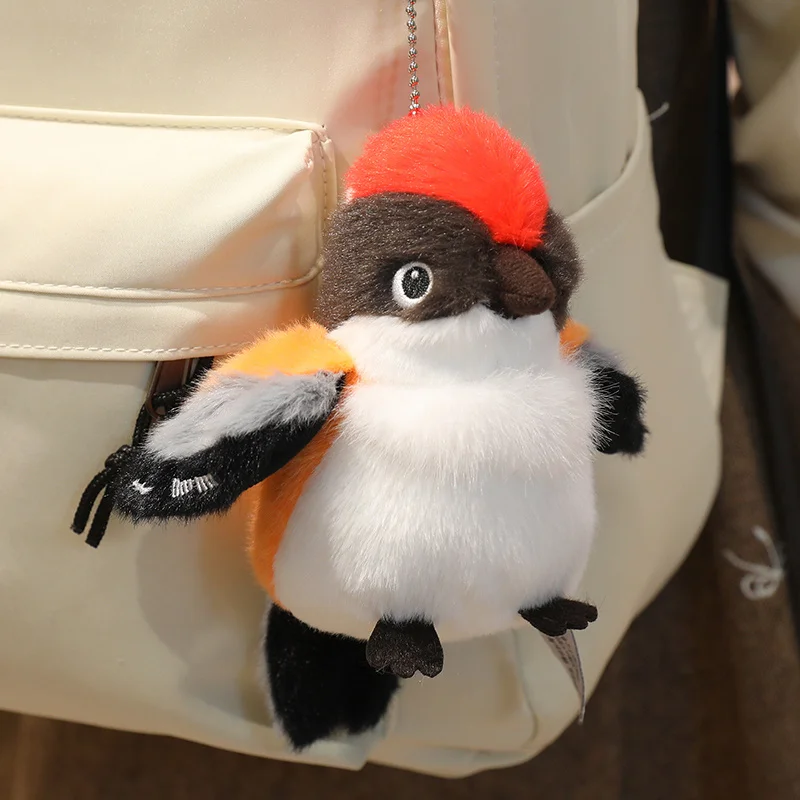 (tit 14cm) Chaveiro De Pelúcia De Pássaro Fofo - Presente De Anime -