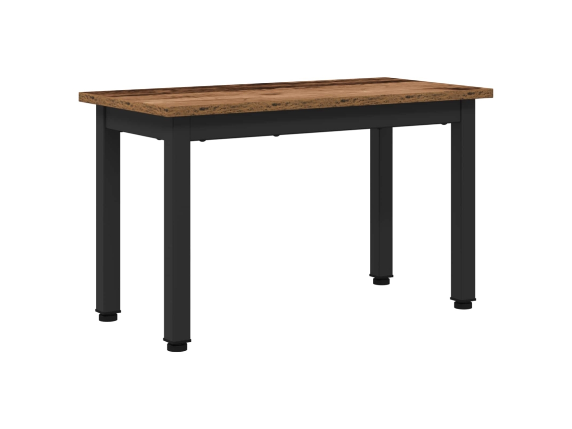 Mesa de centro de madera antigua 60 x 30 x 36 cm MAISON EXCLUSIVE