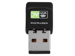 Adaptador Wifi Usb De Doble Banda 2.4g 5.8g 600mbps Transmisión Rápida Conexión Estable Tarjeta De Red Inalámbrica