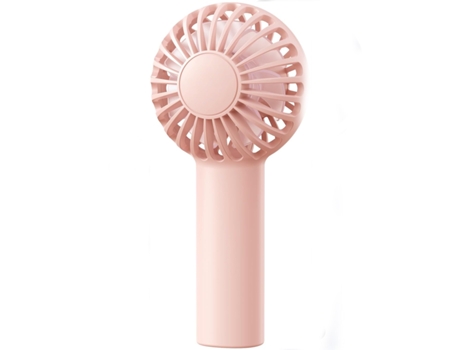 Mini ventilador portátil potente ventilador de mano recargable, ventilador de mano pequeño personal de 3 velocidades para viajes, maquillaje, venti...