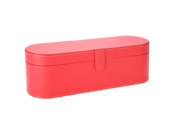 Vlrla-dyson Cabelo Dryer Pu Leather Storage Box - Red