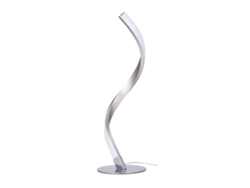 Lâmpada De Cabeceira Led Em Espiral Em Forma De S, Alimentada Por Usb, Inspirada No Luxo — Iluminação Ajustável.