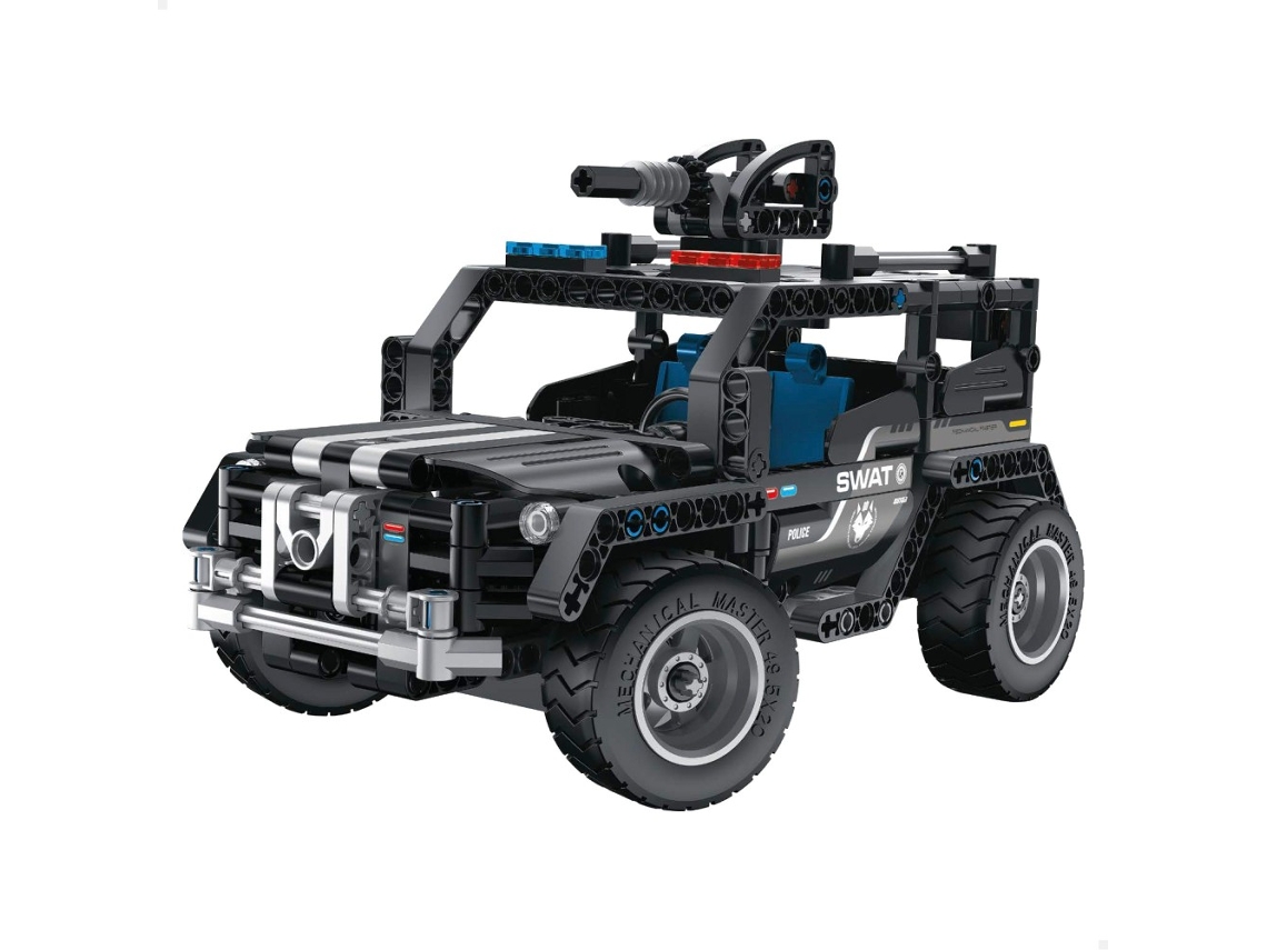 Coche de juguete desmontable todoterreno 391 piezas BYM