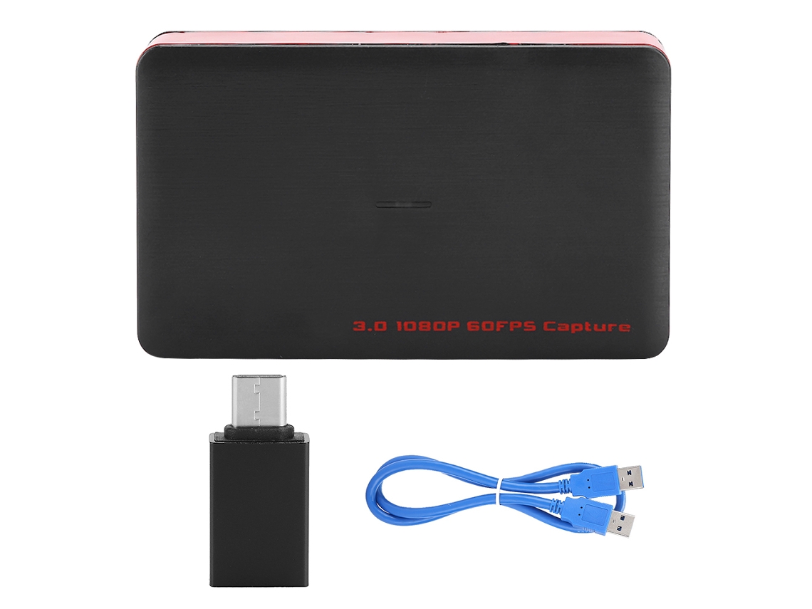 Caja de captura de video (USB 3.0 1080p 60 fps HDMI)