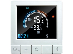 Termostato De Ambiente Lcd Programable Semanal (3) Para Calefacción Por Suelo Radiante,