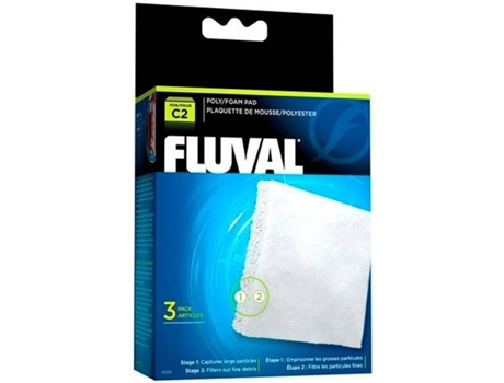 Filtros para Peces FLUVAL C25 (Blanco - Poliéster - 3 Un)