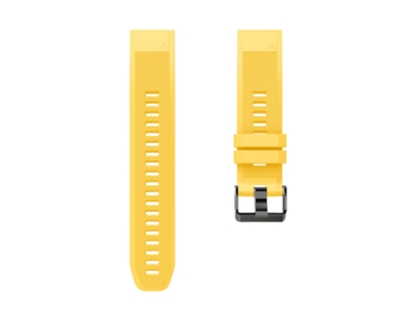 Correa de Silicona para Garmin Fenix 5 - amarillo