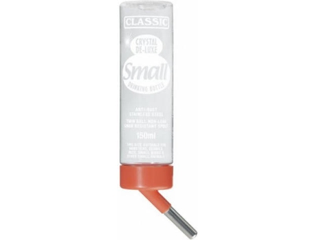 Bebederos para Hamsters CLASSIC Gota a Gota (Naranja - 18 Un - 150ml - Plástico)