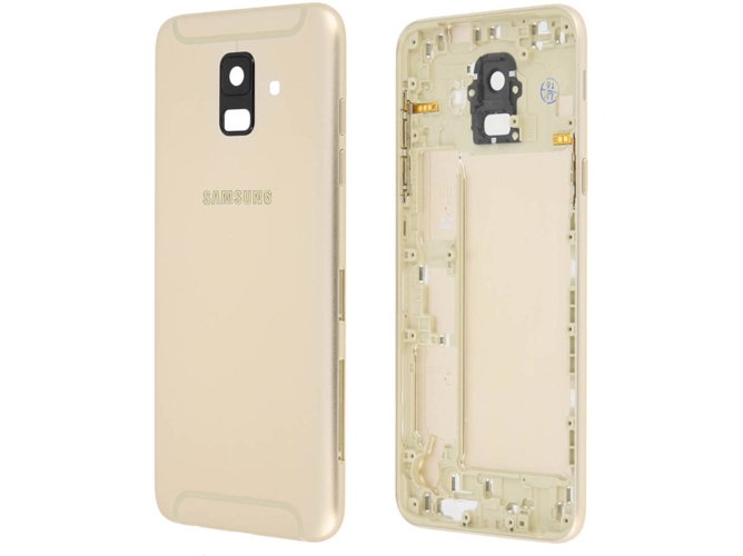 Tapa Trasera CLAPPIO Samsung Galaxy A6 Dorado