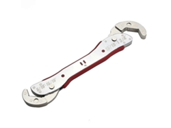 Llave Multifuncional De Acero Inoxidable Con Ajuste Rápido Y Agarre Seguro Para Uso Profesional.