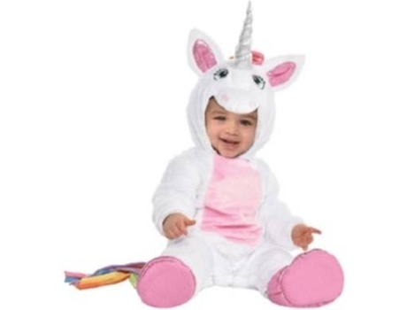 Disfraz de Niña L. PINTO PARTY Unicornio (1 año)