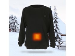 Traje Calefactor Eléctrico Lavable De Manga Larga Con Carga Usb, 3 Niveles De Temperatura, Unisex, Para Invierno.