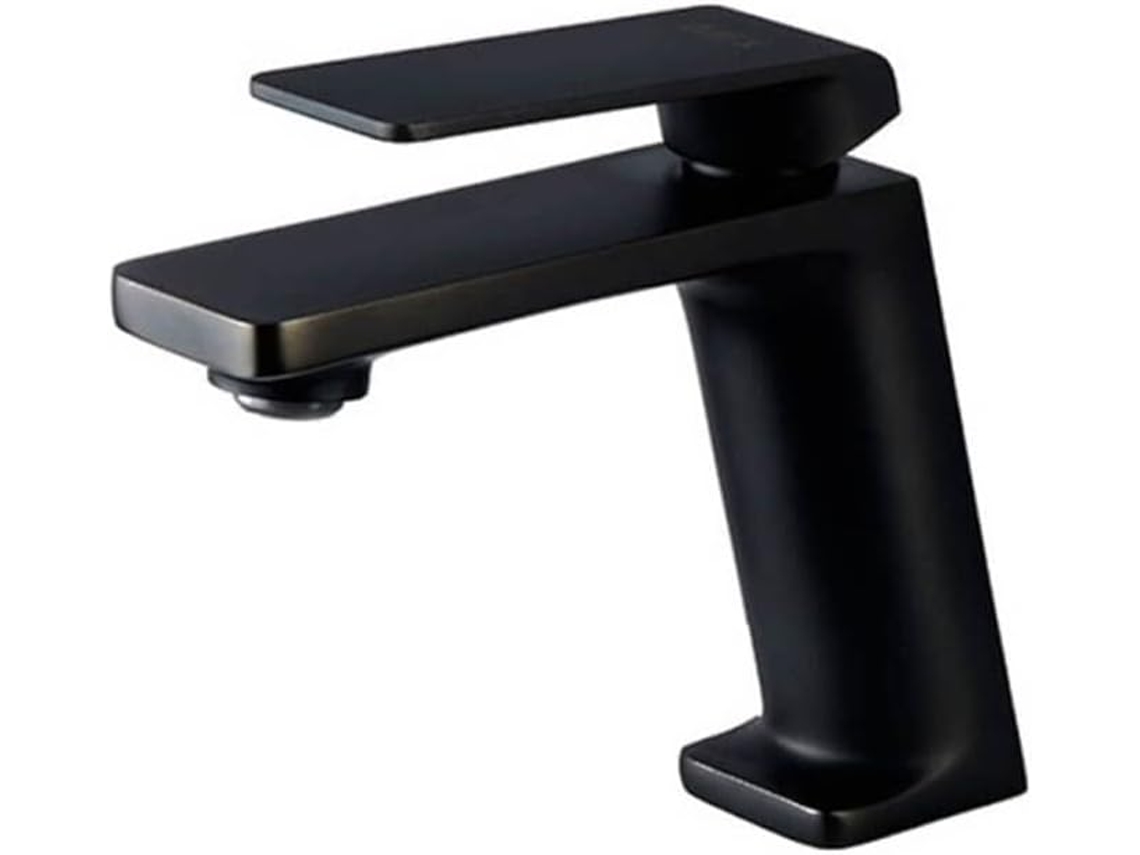 Grifo de lavabo Mice Monomando, griferia de baño Color Negro Mate MICE COLLECTION