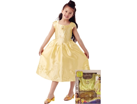 Disfraz de Niña RUBIE'S La belleza de La Bella y la Bestia (Poliéster - Tam: 3-4 Años)