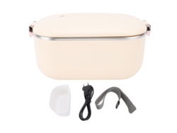 Caja Calentadora De Alimentos Eléctrica Portátil De Acero Inoxidable De 1 Litro, A Prueba De Fugas, 220 V (ue)