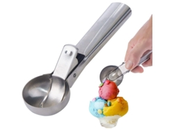 2026da-cuchara Para Helado De Acero Inoxidable Con Liberación Por Disparador, Cuchara De Cocina Multiusos Linjou