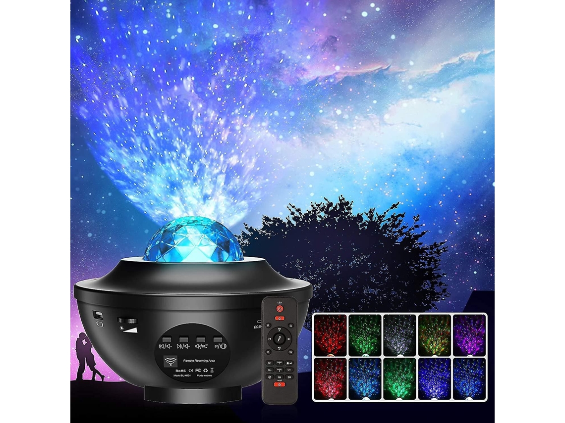 Proyector De Estrellas Led Con Función De Altavoz Bluetooth