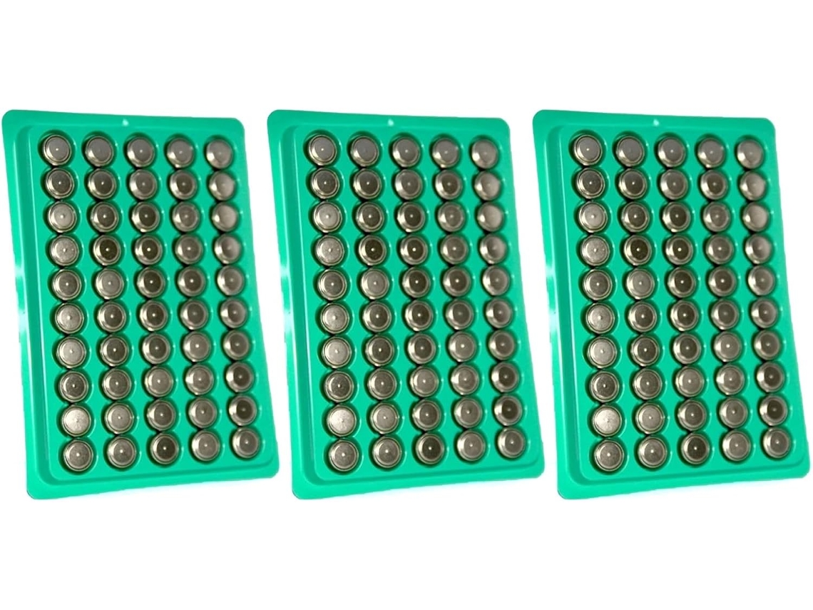 Paquete De 50/100/150 Pilas Alcalinas De Botón Lr44 Ag13 De 140 Mah L1154 357 Sr44 De 1,5 V Para Relojes