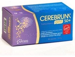 Complemento Alimentar NATIRIS Cerebrum Gold + (30 cápsulas)