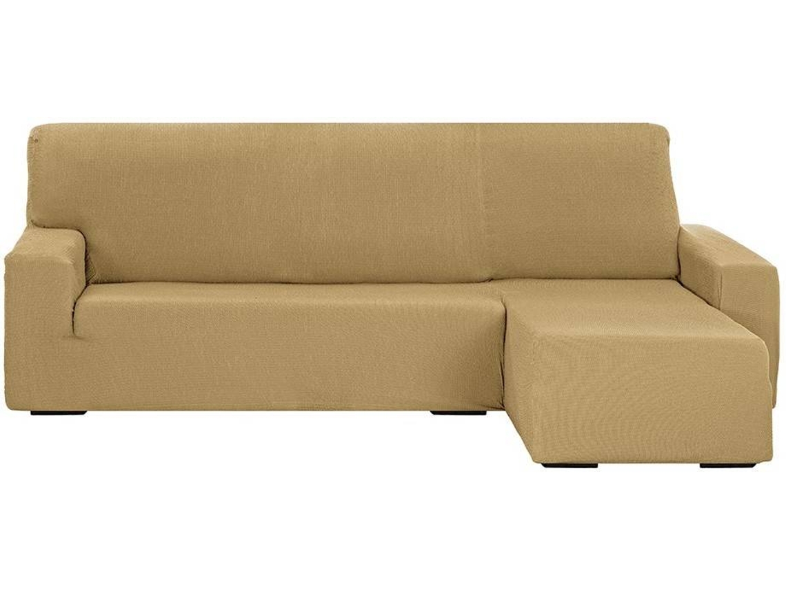Funda Chaise Longue TODOPARAMICASA Túnez Beige (240 cm)