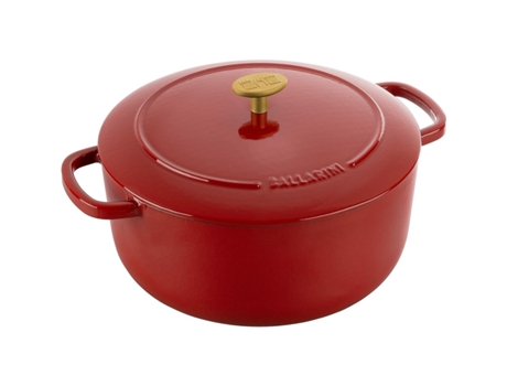Sartén BALLARINI BELLAMONTE Rojo Marfil Hierro Fundido 26 cm
