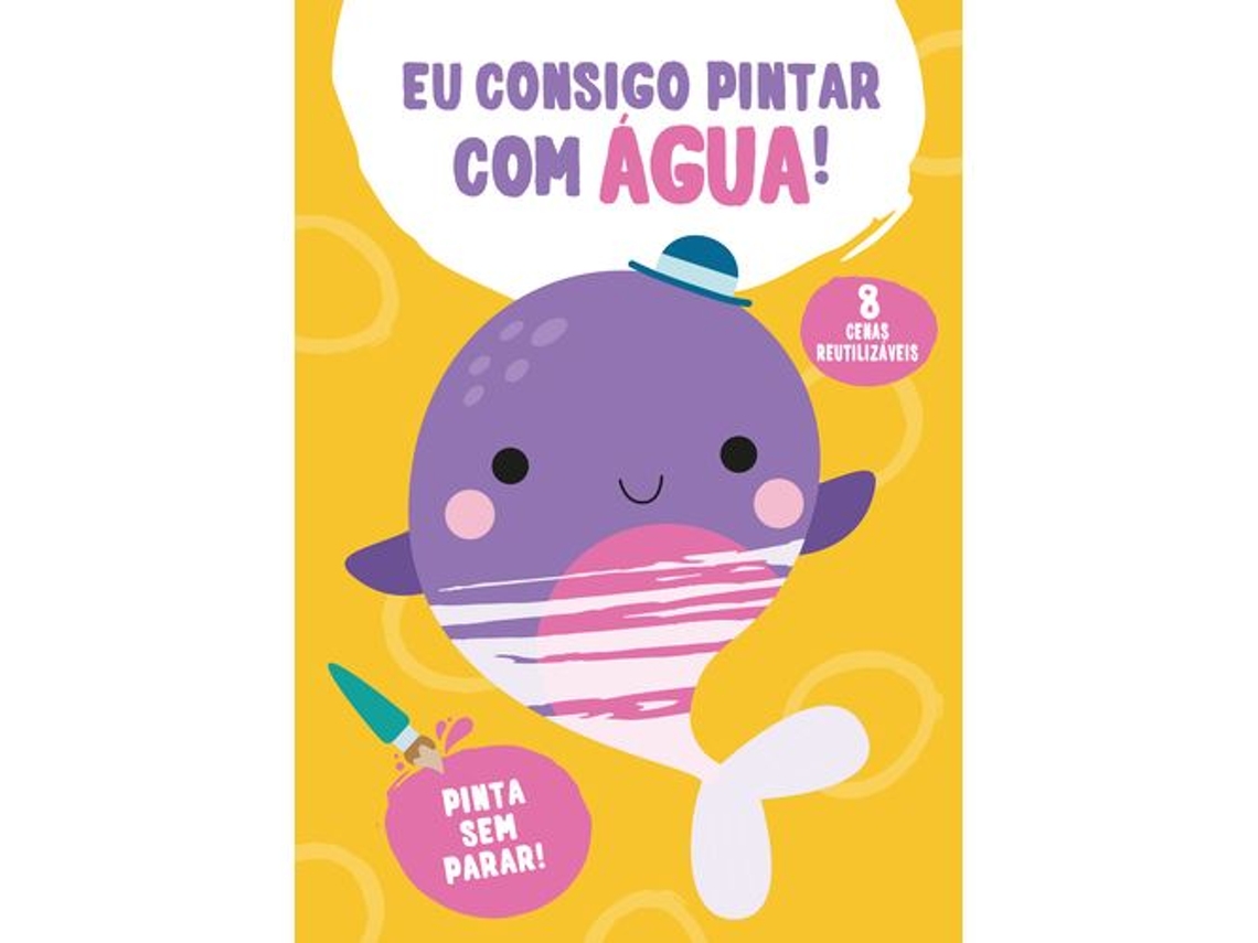 Libro Eu Consigo Pintar com Água - Baleia de Varios Autores (Portugués)