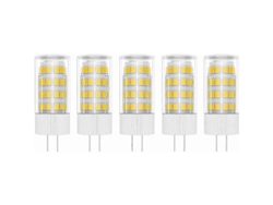Rebe-bombilla Led G4 5w 51 Smd 2835 Luz Blanca Cálida 3000k Equivalente A 50w Halógena Ac/dc 220v