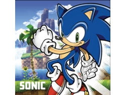 Toalla Infantil Sonic The Hedgehog Island Sonic The Hedgehog 30x30cm