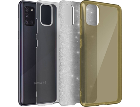 Carcasa Samsung Galaxy A31 AVIZAR Brillante Dorado