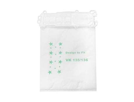 Accesorio Aspiradores VORWERK Vorwerk Vk135 Vk136 10 bolsas para polvo