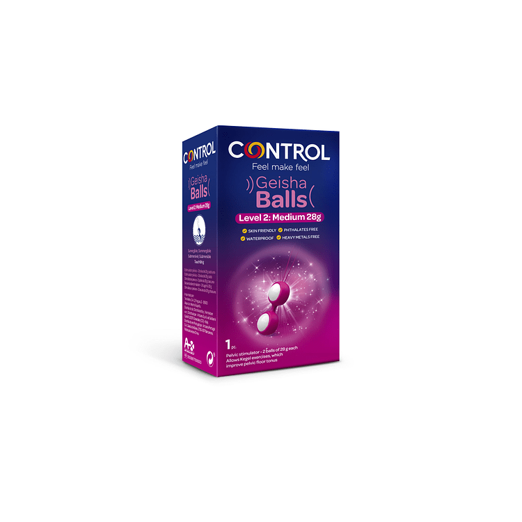 Estimulador CONTROL Geisha Balls - Level 2 (Rosa)