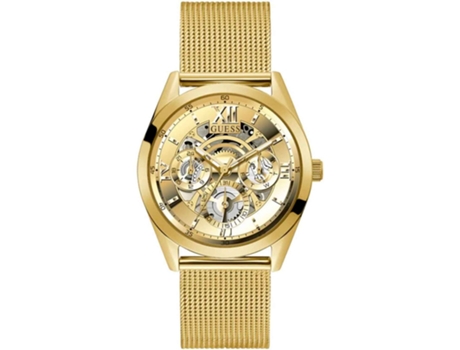 Reloj GUESS Hombre (Acero inoxidable - Dorado)
