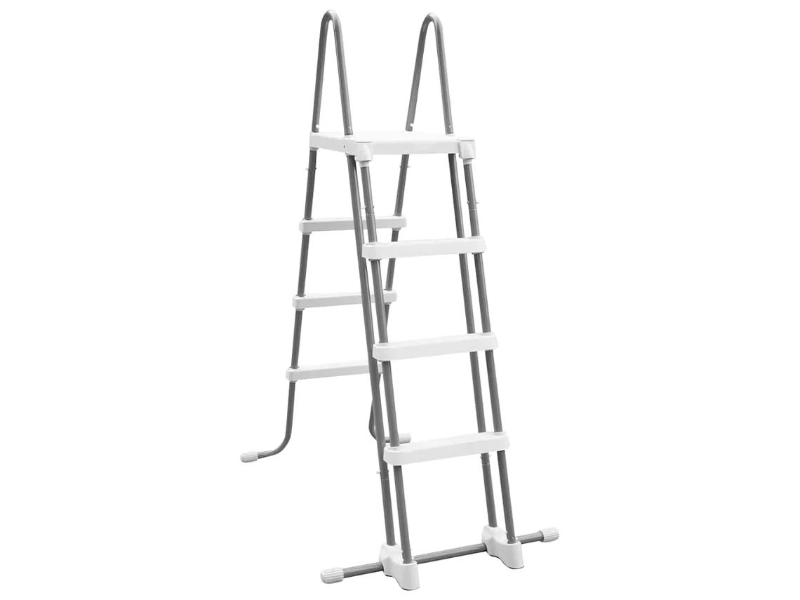 Escalera De Piscina INTEX Gris Plástico
