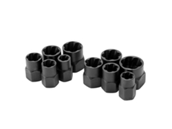 Kit de extracción de tornillos dañados (10 unidades)