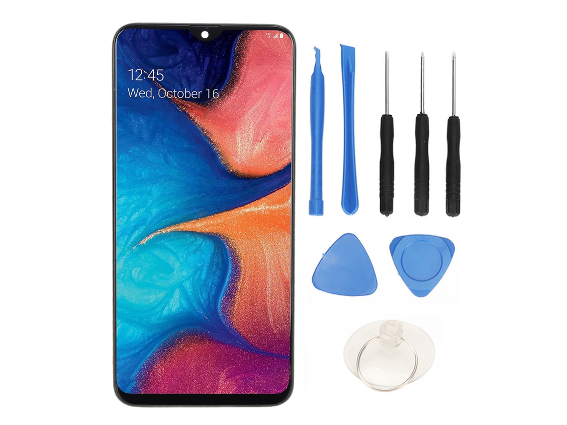 6.4in Ensamblaje De Pantalla Táctil De Reemplazo Para Reparación De A20 Con Marco Y Accesorios Completos