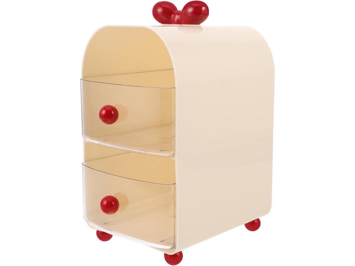 Besportble Caja De Almacenamiento De Escritorio Multicajón De Plástico Blanco Y Oficina Y Maquillaje 23,00 ...