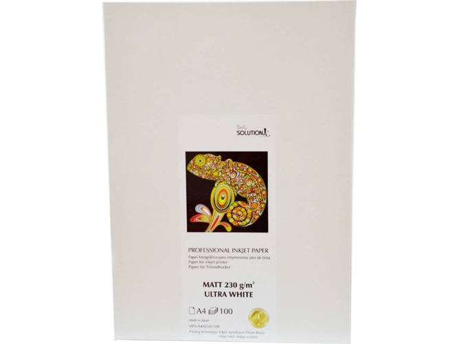Papel A4 Matte Ultra White DAILY SOLUTION 230gr