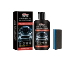 Pasta para eliminar la película de aceite del parabrisas del coche.