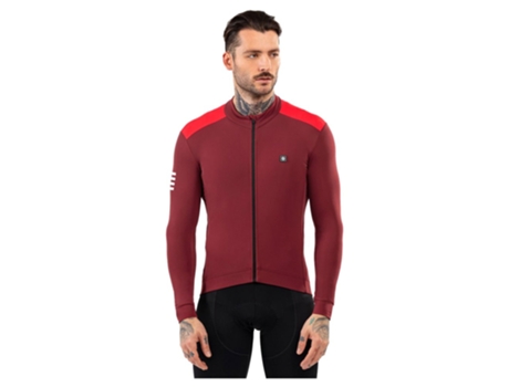 Jerseys SIROKO Camisola Manga Comprida M4 Echelon Vermelho S Homem