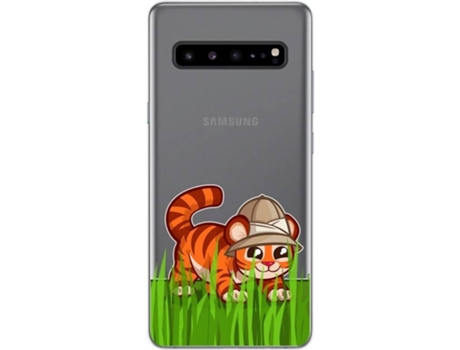 Carcasa Samsung Galaxy S10 5G TUMUNDOSMARTPHONE Tigre Multicolor