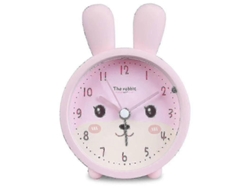 Reloj despertador infantil para niñas, sin tictac, GOKOCO
