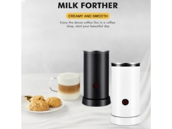 Espumador De Leche Eléctrico 4 En 1 De 600 W Y 240 Ml Con Vaporizador Silencioso Para Café, Latte Y Capuchino.