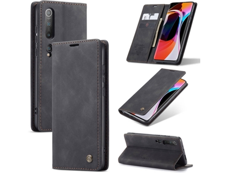 Carcasa Xiaomi Mi 10 Pro Livro Caseme Elite Negro