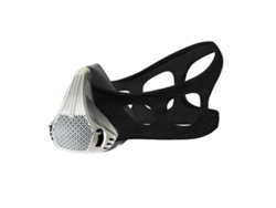 Máscara De Entrenamiento Con Simulación De Altitud, 25 Niveles De Respiración, Para Cardio Y Resistencia (plateada, M), Chrui