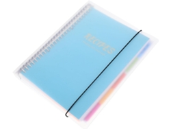 Cuaderno De Recetas Diy Con Tapa Dura Azul, Planificador De Recetas Para Clases En Casa...