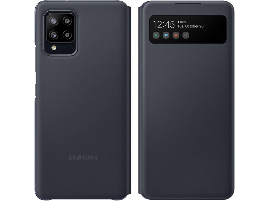 Carcasa Samsung Galaxy A42 5G SAMSUNG Smart Clear View Negro