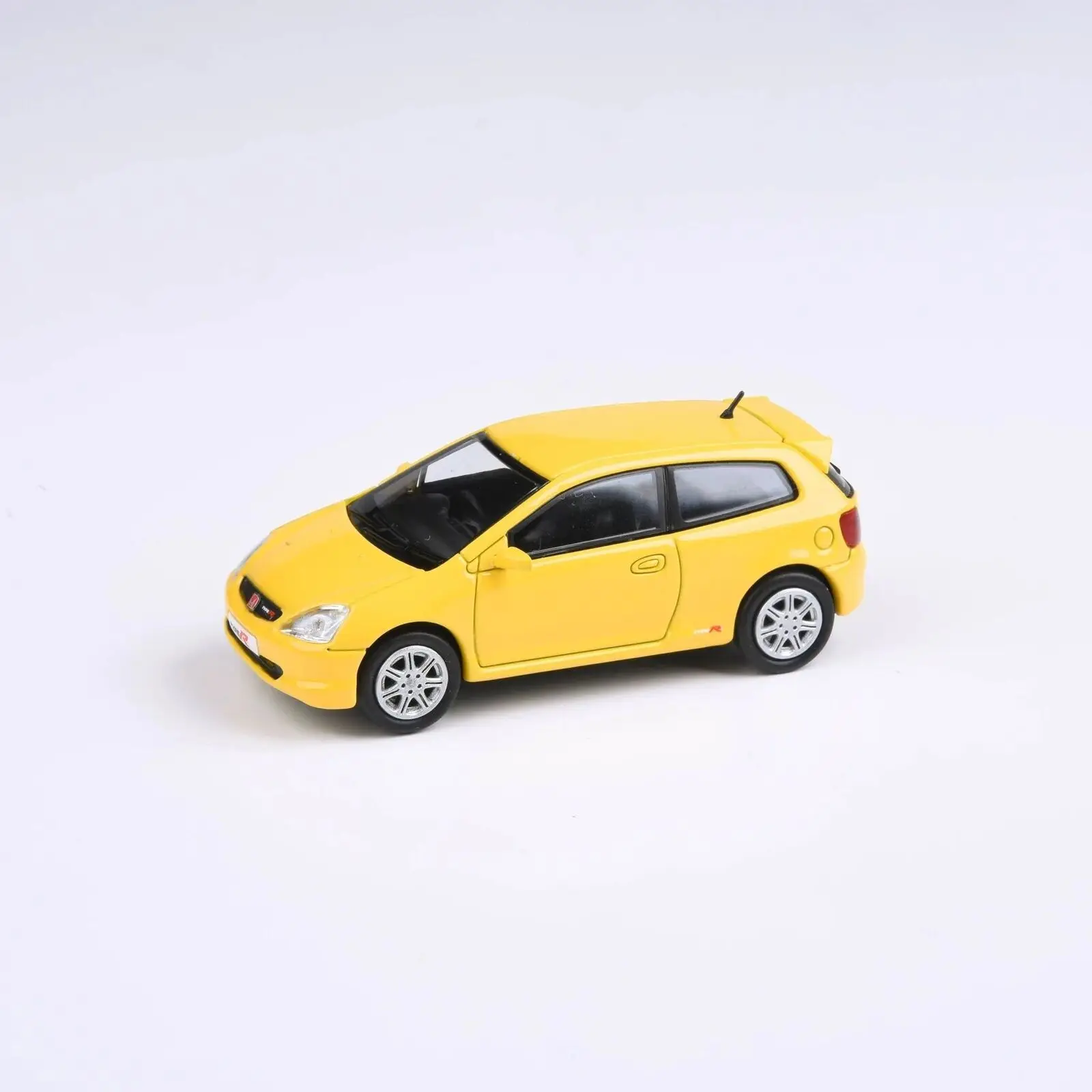 (amarillo) Modelo De Coche De Aleación A Escala 1:64 Y Modelo De Coche De Juguete.