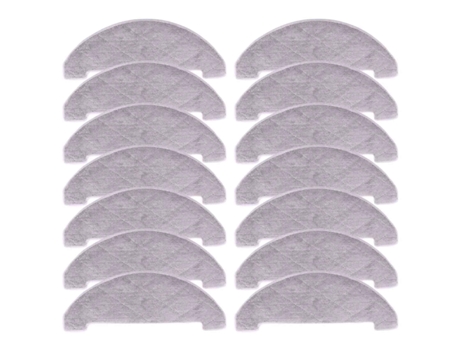 14pcs para proscenic m8 pro robô inteligente esfregão, pano, mop pad