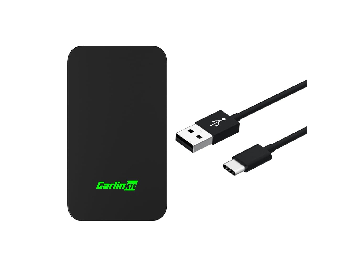 Adaptador Usb Inalámbrico Carlinkit 5.0 Para Carplay/android Auto Para Vehículos Con Cableado De Fábrica (años De Modelo: 2015 A 2026), Convierte Appl
