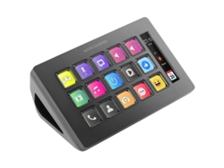 Control Deck Slim Mars Gaming MSD-ONE 15 Teclas Personalizables Pantalla LCD Windows y MacOS (Negro)